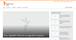 Desktop Screenshot of evropaelire.org